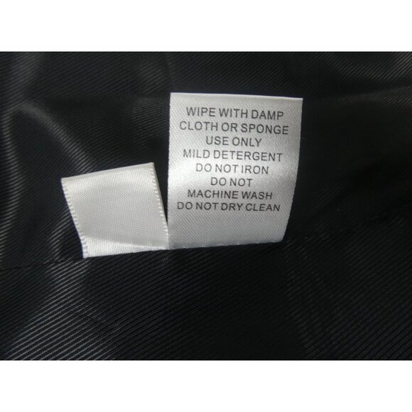 Truth Women's Faux Leather Jacket Black Size 10 - Picture 9 of 10